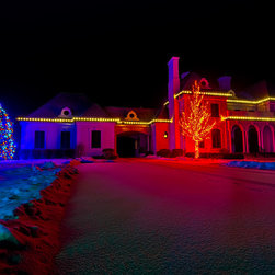 Glowing Color - Outdoor Lighting