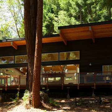 My Houzz: A Farmhouse-Style Getaway in the Santa Cruz Mountains