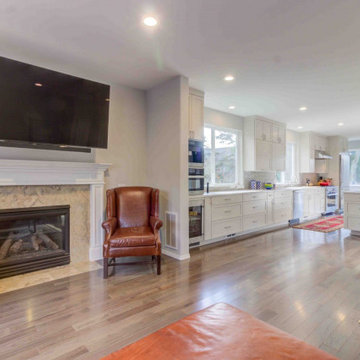 Seaview Kitchen & Living Room Remodel