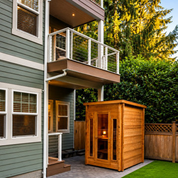 Multi-level composite deck