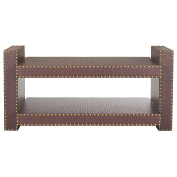 Sara Accent Table Brown