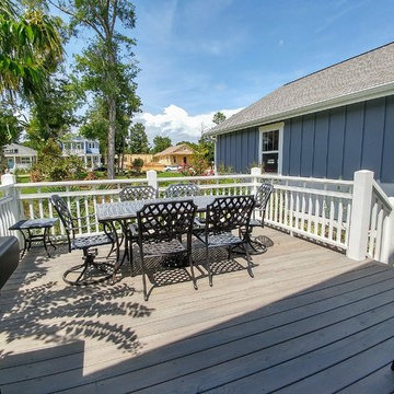 Deck--The SEAGULL COTTAGE at THE COTTAGES AT OCEAN ISLE BEACH