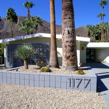 modern house numbers - customer photo