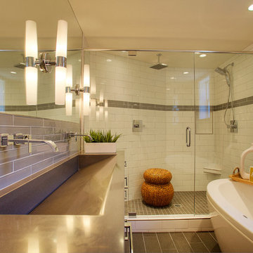 Mid Century Modern Bath