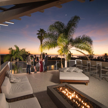 Cable Railing Rooftop Deck