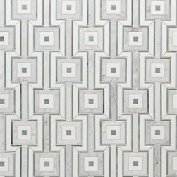Jet Set Globetrotter in Carrara White - Tile