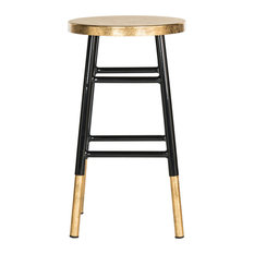 Safavieh Mari Counterstool, Black and Gold