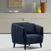 Upholstered Chair in Midnight Blue