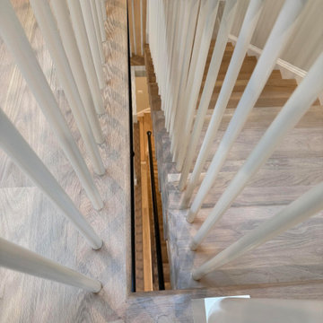 Project #138 | An Elegant Entry Staircase