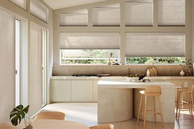 Cellular Shades for Horizontal and Vertical Application