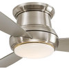 Minka Aire Concept II 52 in. LED Indoor Brushed Nickel Ceiling Fan with Remote