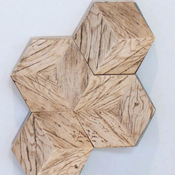 Driftwood Hive Tile - Home Decor