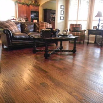 Hand Scraped Hardwoods are Perfect for High Traffic Areas