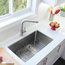 STYLISH 30" Single Bowl 16G Stainless Steel Kitchen Sink, Grid, S-511XG - Jet