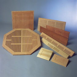 Custom Wood Registers - Registers Grilles And Vents