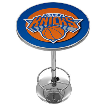 Bar Table - New York Knicks Logo Bar Height Table