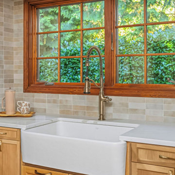 Kitchen Connected to Nature