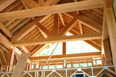 Timber Wood Trusses & Beams - Gover Project