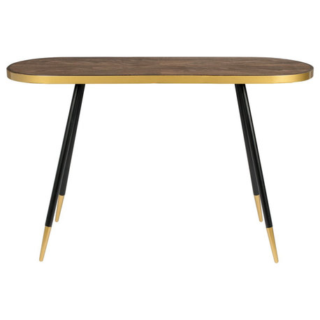 Gold Rim Console Table, DF Denise