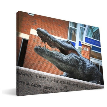 University of Florida Gators Gators Statue Canvas Print
