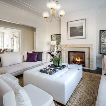 Transitional Living Room