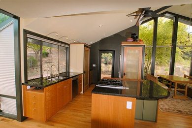 Example of a trendy kitchen design in Other