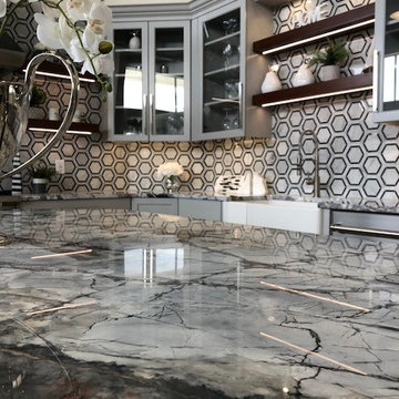 Italian Invisible Gray Marble