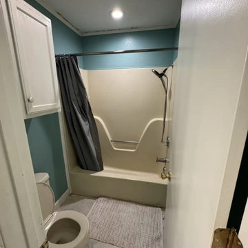 Modern Walk-In Shower Remodel – Oklahoma City (In Progress)