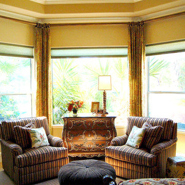 Master Bedroom Sitting Area by Susan McDermott, Designer at Star Furniture in Te