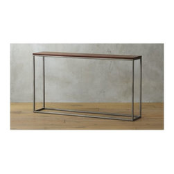 framework console table | CB2 - Dining Tables
