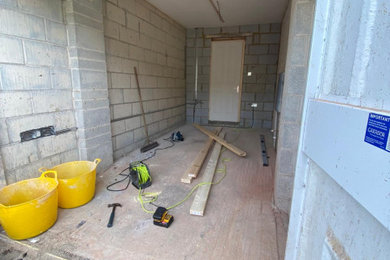 Modern Garage conversion Oxfordshire