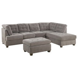 Transitional Living Room Furniture Sets by Solrac Furniture