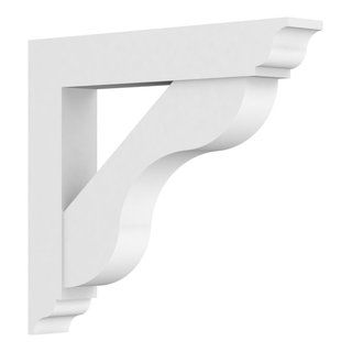Standard Carmel Architectural Grade PVC Bracket w/ Traditional End, 5 ...