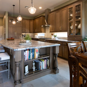 Timeless Traditional Kitchen & Fireplace
