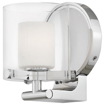 Hinkley Lighting 5490 Rixon 1 Light 5-1/2"W Bathroom Sconce - Chrome