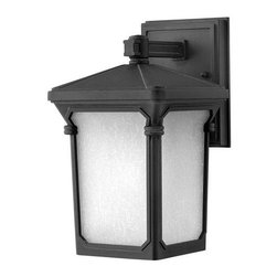 Hinkley - Hinkley Stratford 1-Light Museum Black Wall Lantern - Outdoor Wall Lights And Sconces