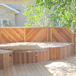 Cedar Hot Tubs in Decks - Hot Tub And Pool Supplies