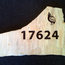 Address Stone Marker - House Numbers