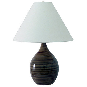 House of Troy GS300 Scatchard 1 Light Title 20 Compliant Accent - Tigers Eye