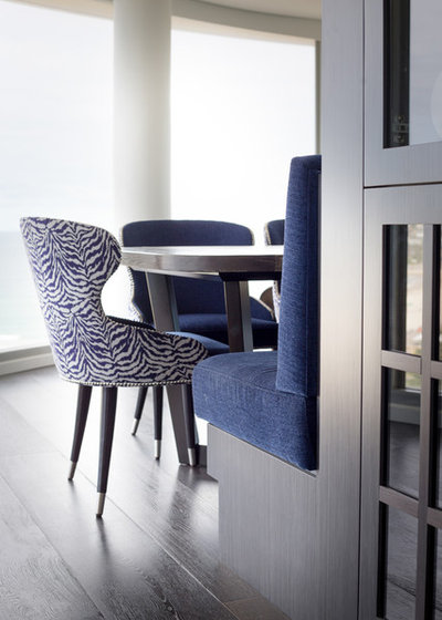 Contemporary Dining Room by Jodie Carter Design