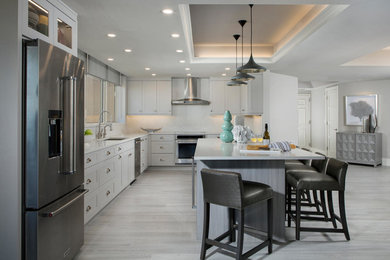 Transitional kitchen photo in Other
