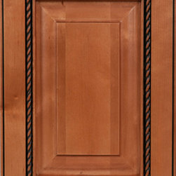 Cabinet Door Styles - Rope with Dark Glaze - Kitchen Cabinetry