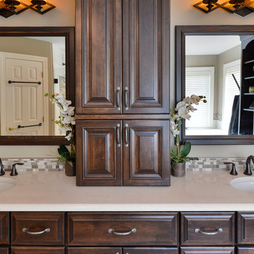 Luxurious Master Bath in The Peninsula - Mechanicsburg, PA