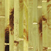 Wainscoting Bamboo Wall Panel for Interior Decor, Tortoise Green