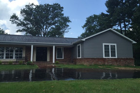 LP SmartSide 8" Lap Siding - Pelican Gray/White - Creve Coeur, MO
