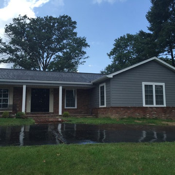 LP SmartSide 8" Lap Siding - Pelican Gray/White - Creve Coeur, MO
