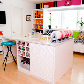 Bright and Beautiful Craft Room