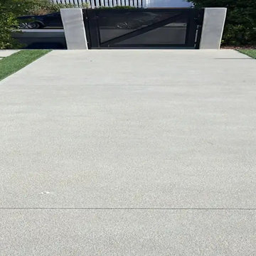 Decorative Concrete Driveway