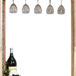 Winemaker Series Glass Rack and Table Top Insert - Wine Racks