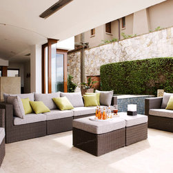BORONIA MODULAR LOUNGE SETTING - Outdoor Lounge Sets